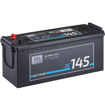 ECTIVE DC 145 GEL Deep Cycle 145Ah Versorgungsbatterie (USt-befreit nach §12 Abs.3 Nr. 1 S.1 UStG)