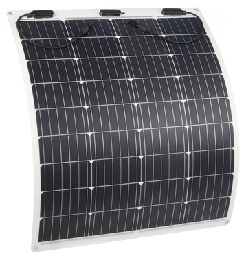Solaranlage Wohnmobil und Boot 100W mit flexiblem Solarpanel und 20A ECTIVE Laderegler