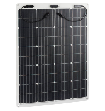 Solaranlage Wohnmobil und Boot 120W mit flexiblem Solarpanel und 20A ECTIVE Laderegler (USt-befreit nach §12 Abs.3 Nr. 1 S.1 UStG)