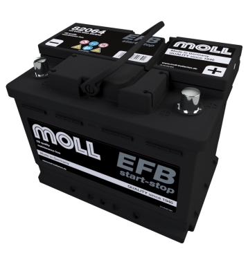 MOLL start-stop EFB 82064 Autobatterie 64Ah (ersetzt MOLL 82060 EFB)