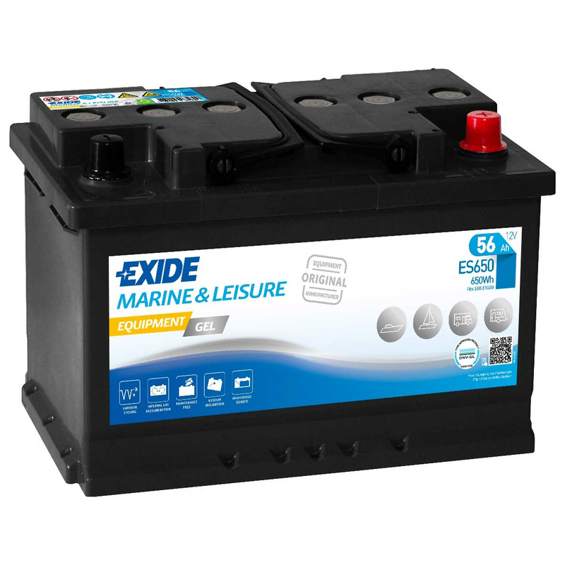 Exide ES650 Equipment Gel Batterie