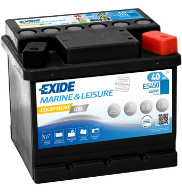 Exide ES450 Equipment Gel (Gel G40) 40Ah