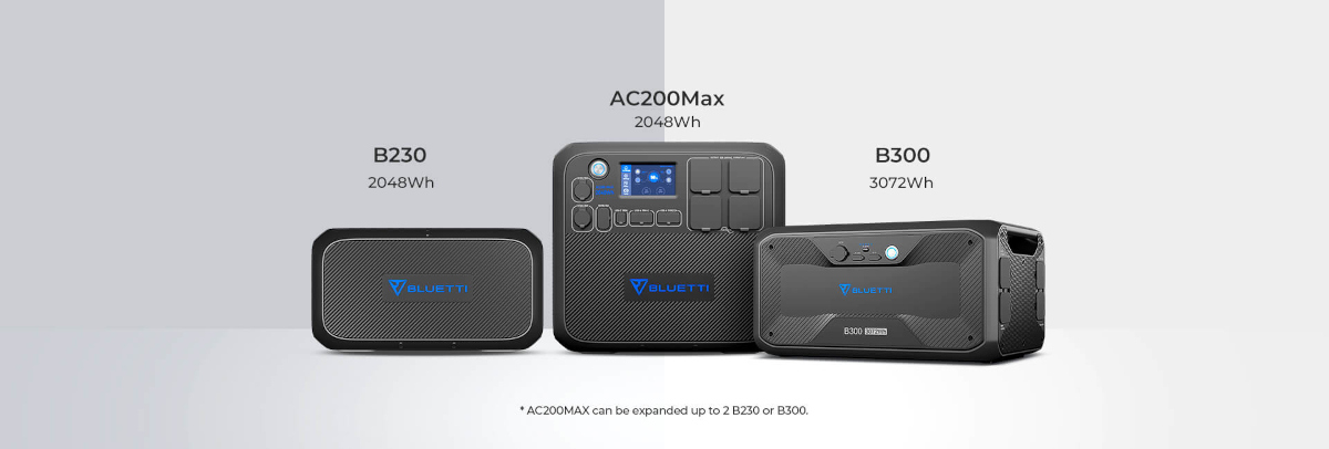 Bluetti AC200MAX Erweiterungsbatterien